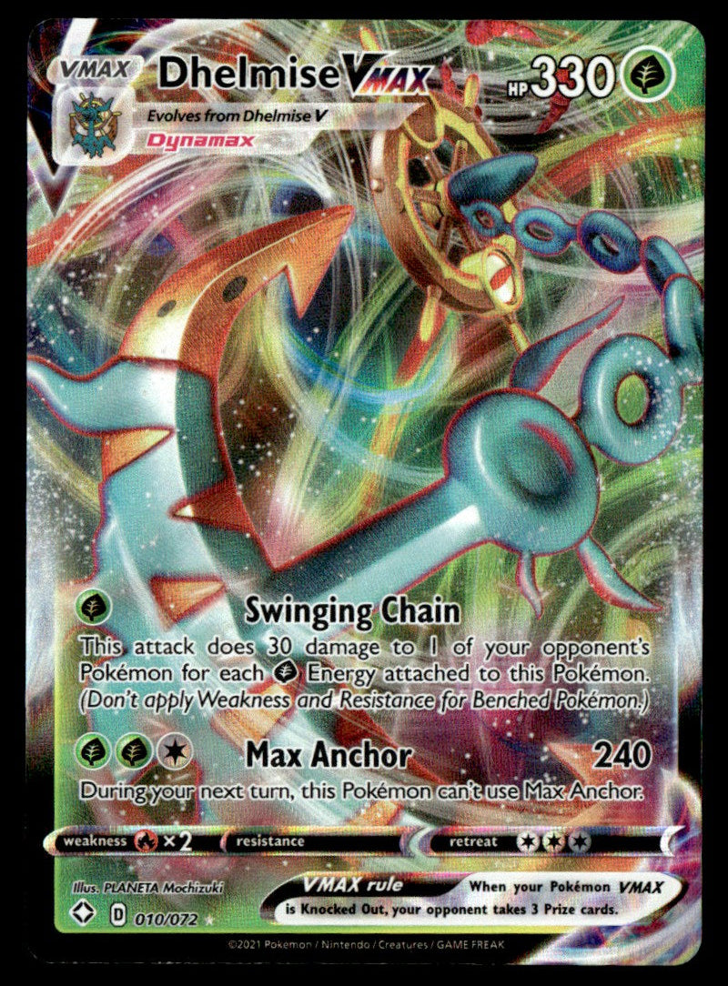 Dhelmise VMAX 010/072 - Shining Fates - Sword & Shield