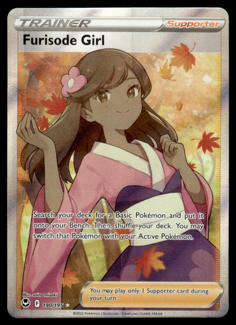 Furisode Girl 190/195 - Silver Tempest - Sword & Shield