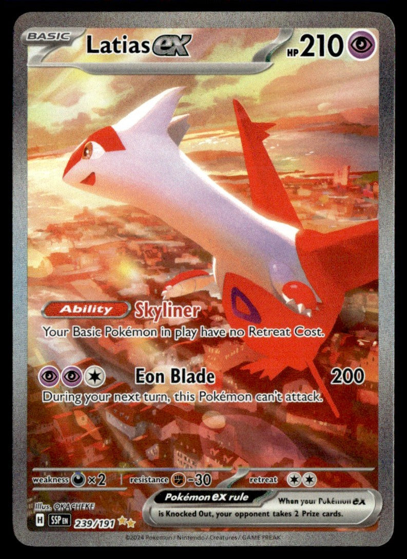 Latias ex 239/191 - Surging Sparks - Scarlet & Violet