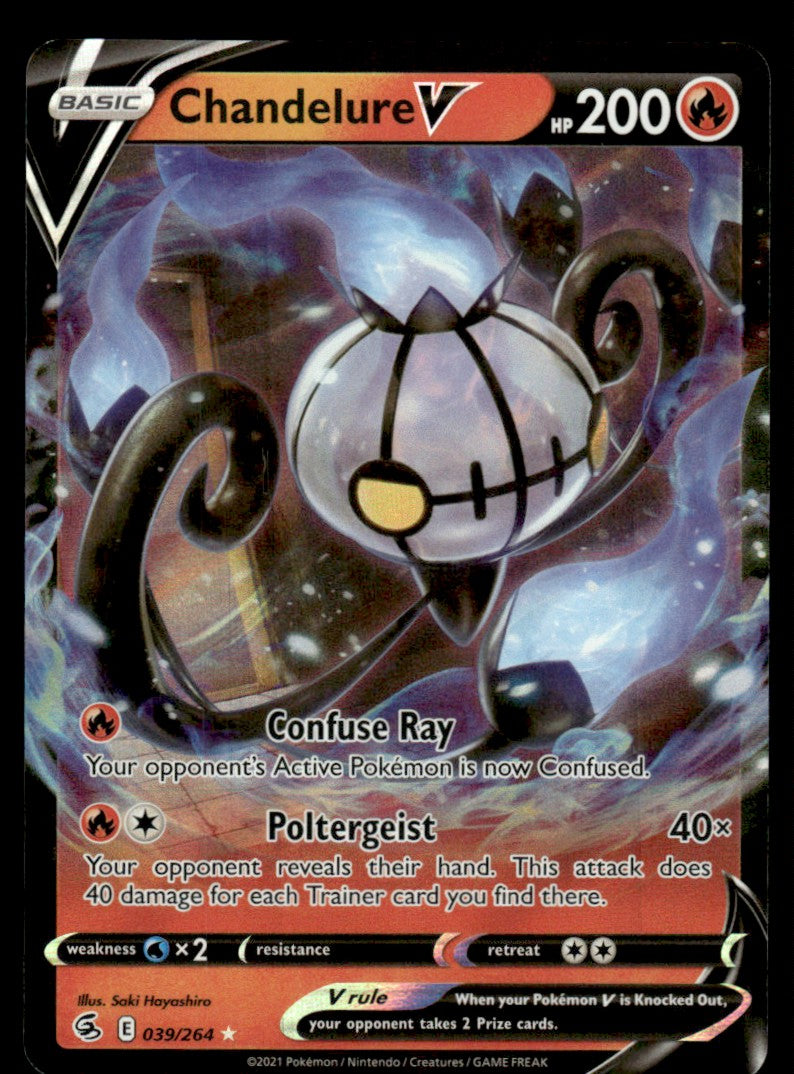 Chandelure V 039/264 - Fusion Strike - Sword & Shield