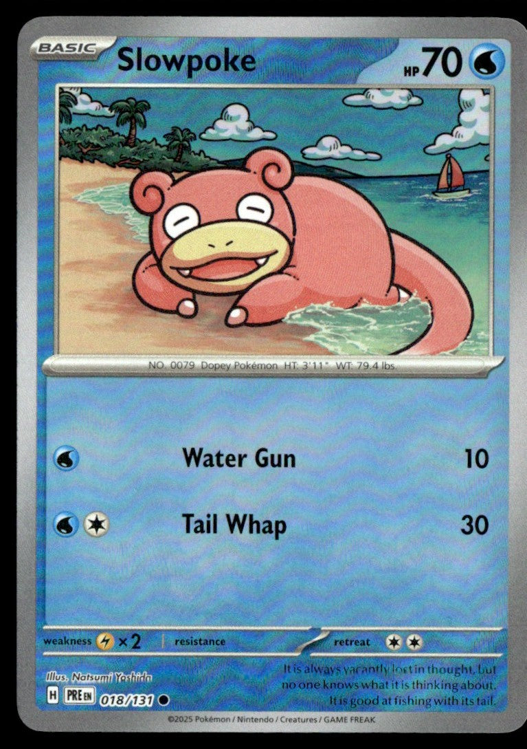 Slowpoke (Poke Ball Pattern) 018/131 - Prismatic Evolutions - Scarlet & Violet