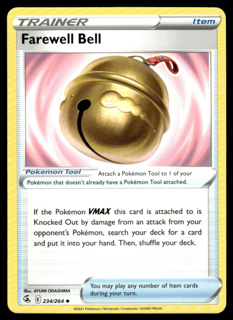 Farewell Bell 234/264 Uncomon - Fusion Strike - Sword & Shield