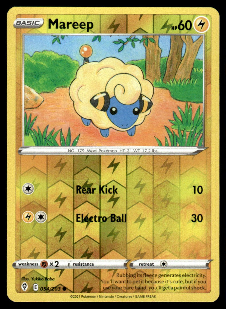 Mareep 054/203 Reverse - Evolving Skies - Sword & Shield