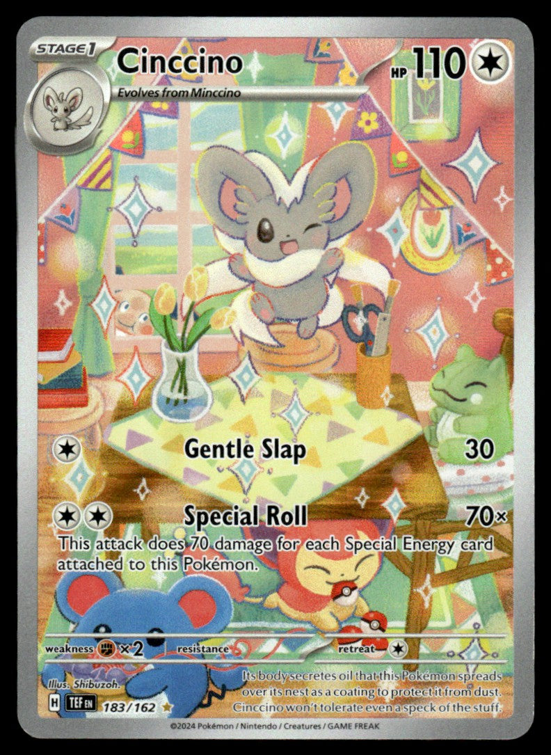Cinccino 183/162 - Temporal Forces - Scarlet & Violet