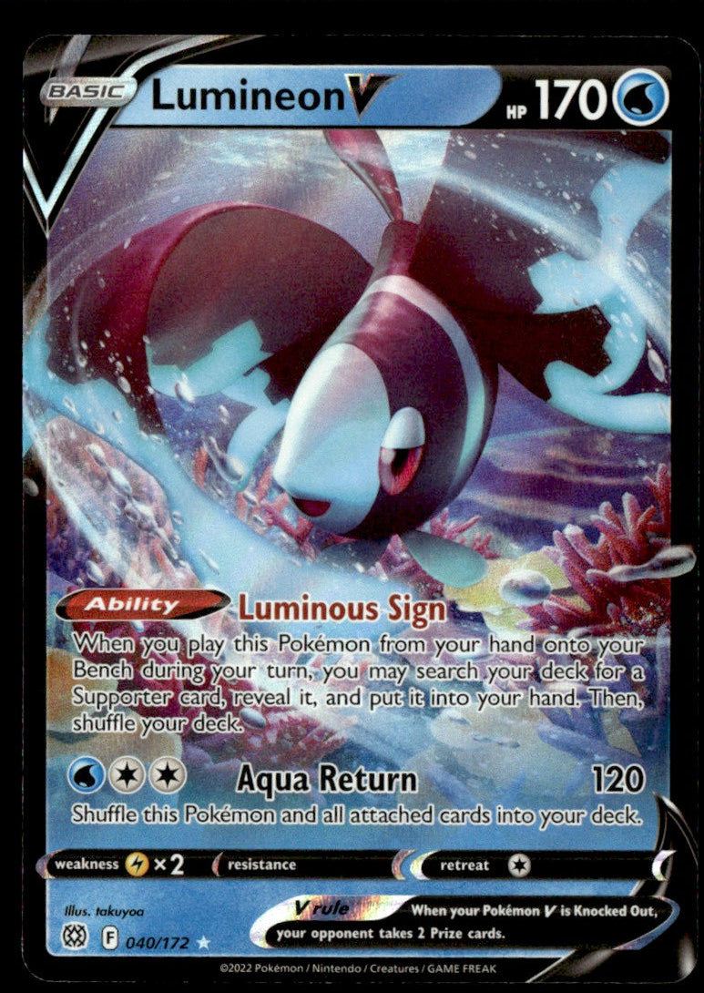 Lumineon V 040/172 - Brilliant Stars - Sword & Shield
