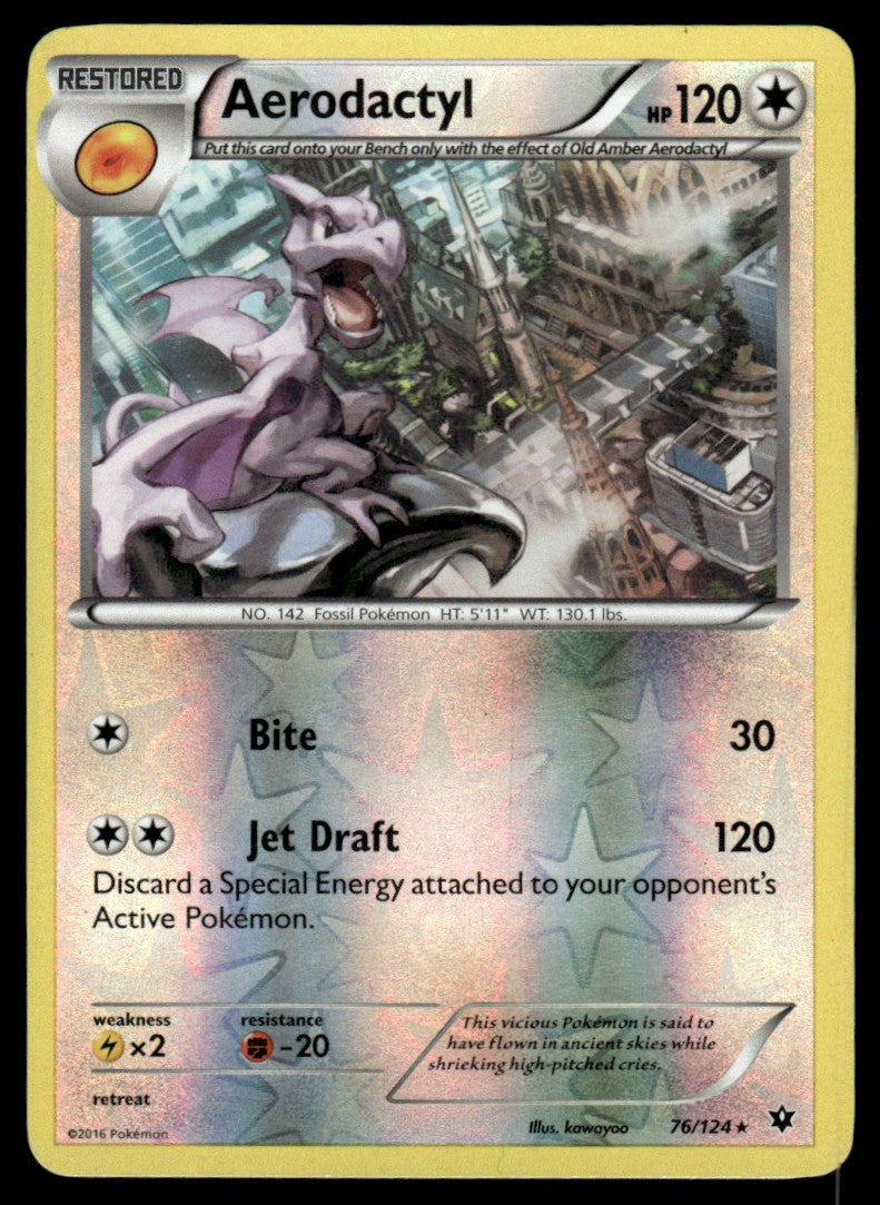 NM - Aerodactyl 76 - Reverse - Fates Collide