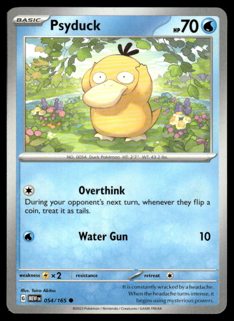 Psyduck 054/165 Comun - Scarlet & Violet - 151 - Scarlet & Violet
