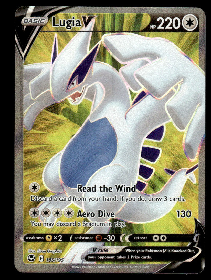 Lugia V 185/195 - Silver Tempest - Sword & Shield