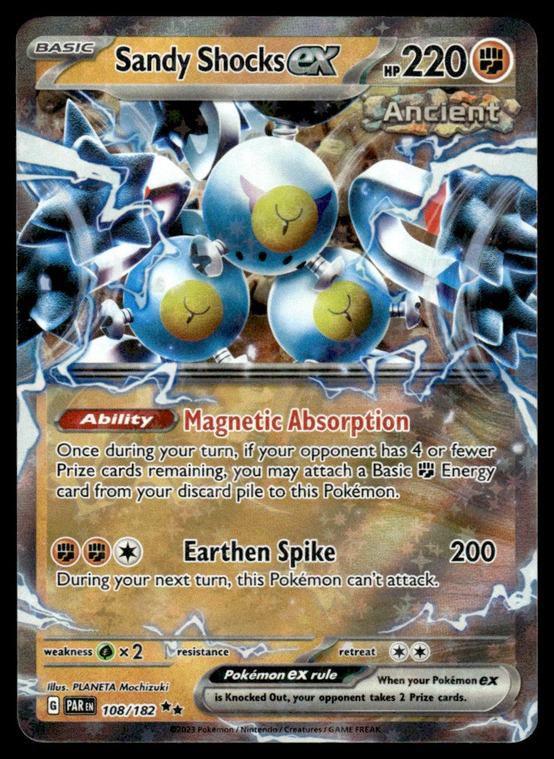Sandy Shocks ex 108/182 - Paradox Rift - Scarlet & Violet