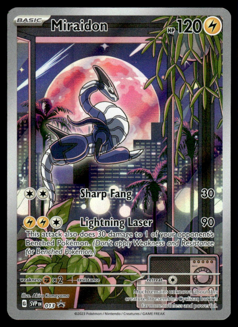 Miraidon 013/PRSV - Scarlet & Violet Promos - Scarlet & Violet