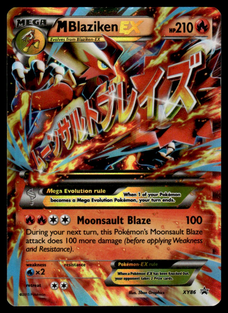 MP M Blaziken-EX XY86 - XY Promos