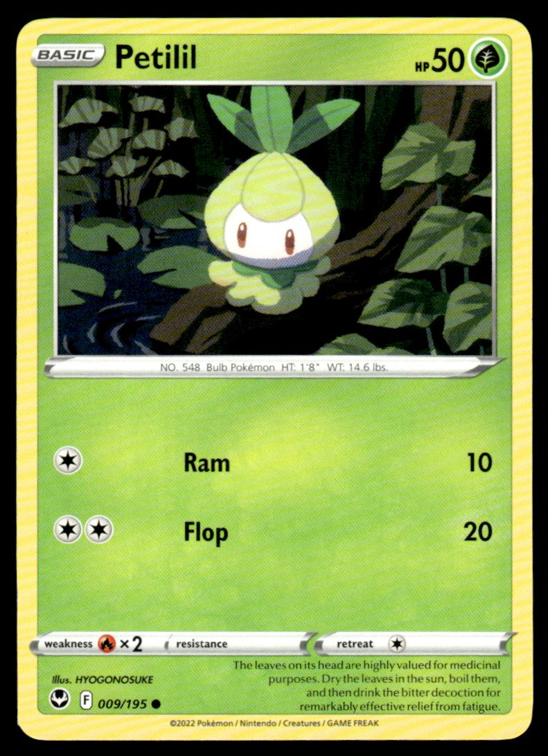 Petilil 009/195 Comun - Silver Tempest - Sword & Shield