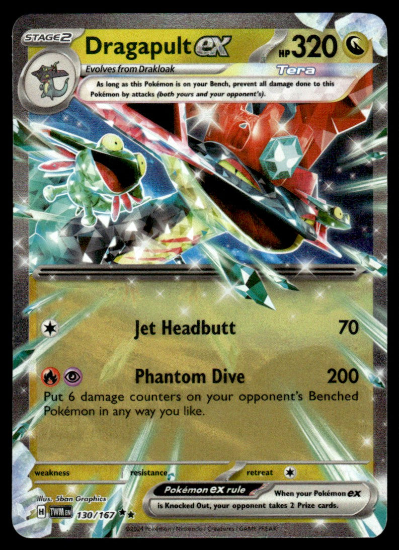 Dragapult ex 130/167 - Twilight Masquerade - Scarlet & Violet