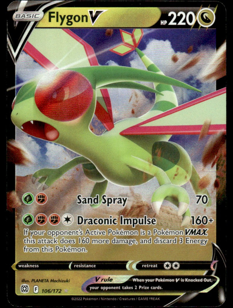 Flygon V 106/172 - Brilliant Stars - Sword & Shield