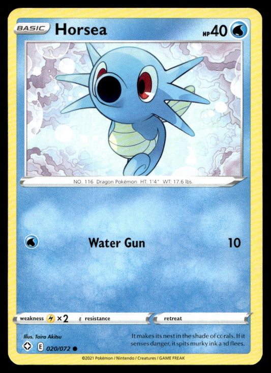 Horsea 020/072 Comun - Shining Fates - Sword & Shield
