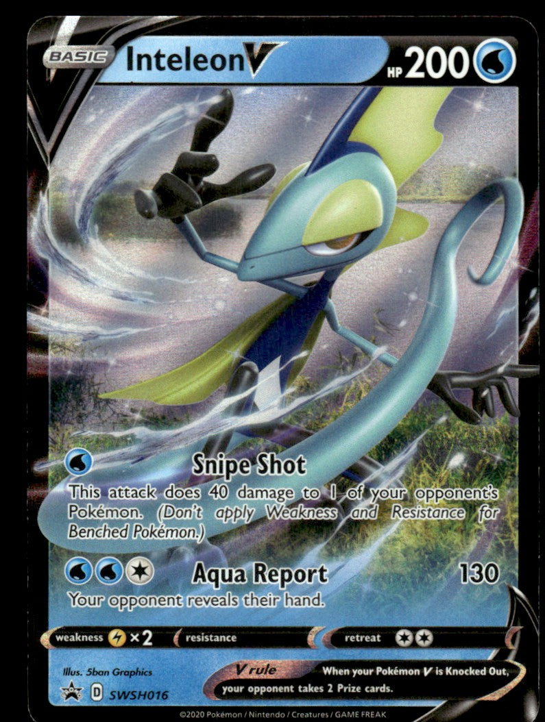 Inteleon V SWSH016/PRSS - Sword & Shield Promos - Sword & Shield