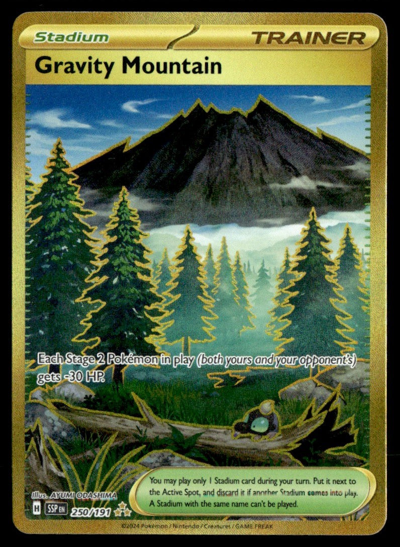 Gravity Mountain 250/191 - Surging Sparks - Scarlet & Violet