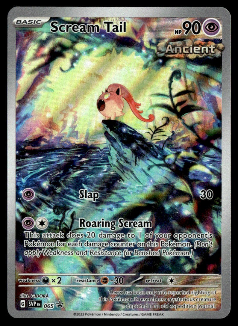 Scream Tail 065/PRSV - Scarlet & Violet Promos - Scarlet & Violet