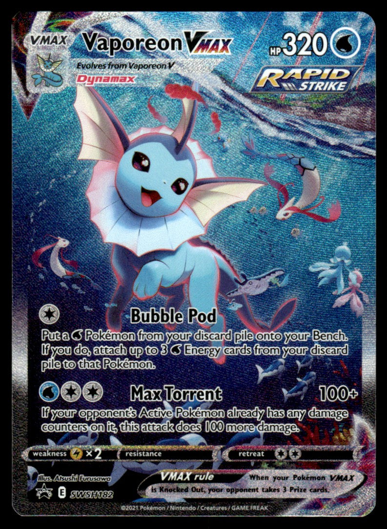 Vaporeon VMAX SWSH182/PRSS - Sword & Shield Promos - Sword & Shield