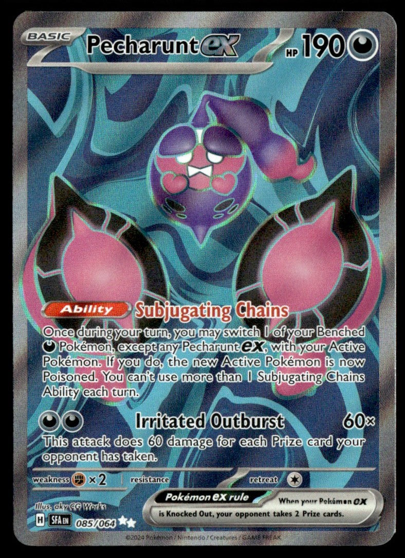Pecharunt ex 085/064 - Shrouded Fable - Scarlet & Violet