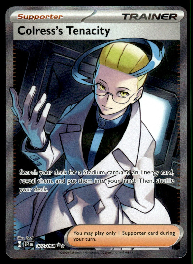 Colress's Tenacity 087/064 - Shrouded Fable - Scarlet & Violet