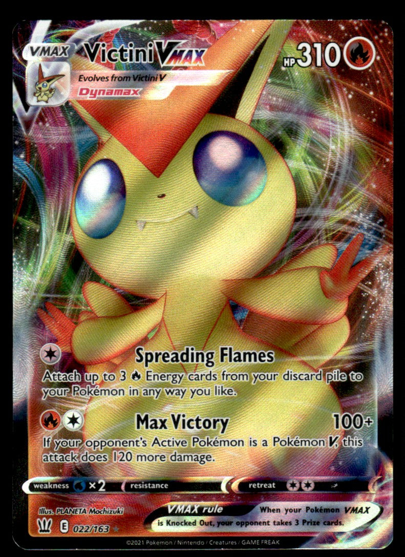 Victini VMAX 022/163 - Battle Styles - Sword & Shield