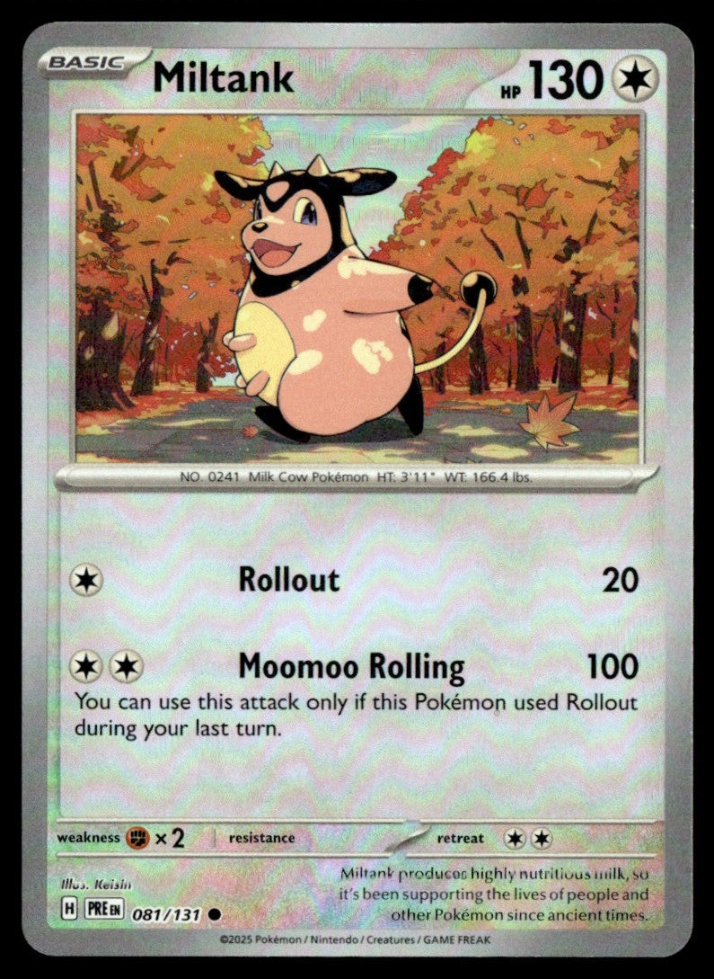 Miltank (Poke Ball Pattern) 081/131 - Prismatic Evolutions - Scarlet & Violet