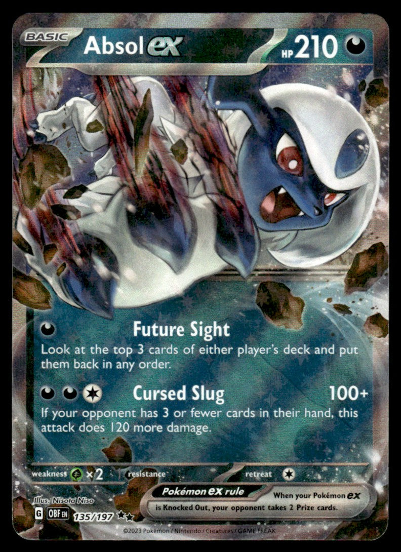 Absol ex 135/197 - Obsidian Flames - Scarlet & Violet