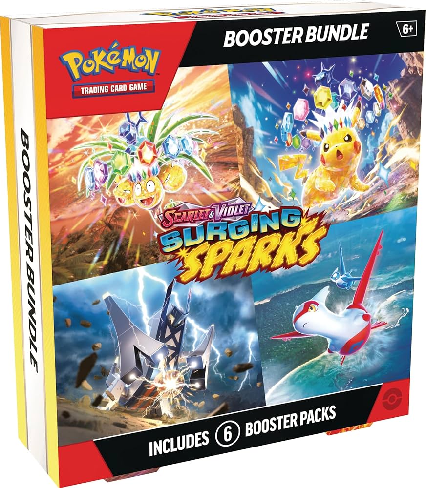 Surging Sparks - Booster Bundle (6 Sobres) - Ingles