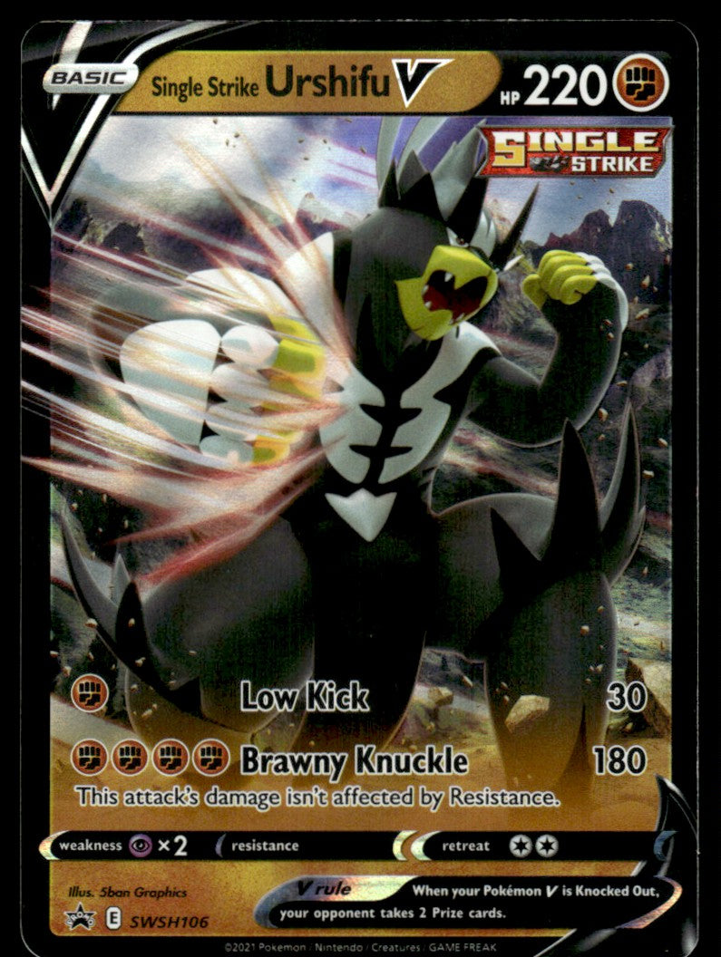Single Strike Urshifu V SWSH106/PRSS - Sword & Shield Promos - Sword & Shield
