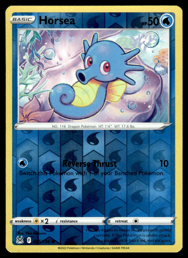 Horsea 035/196 Reverse - Lost Origin - Sword & Shield