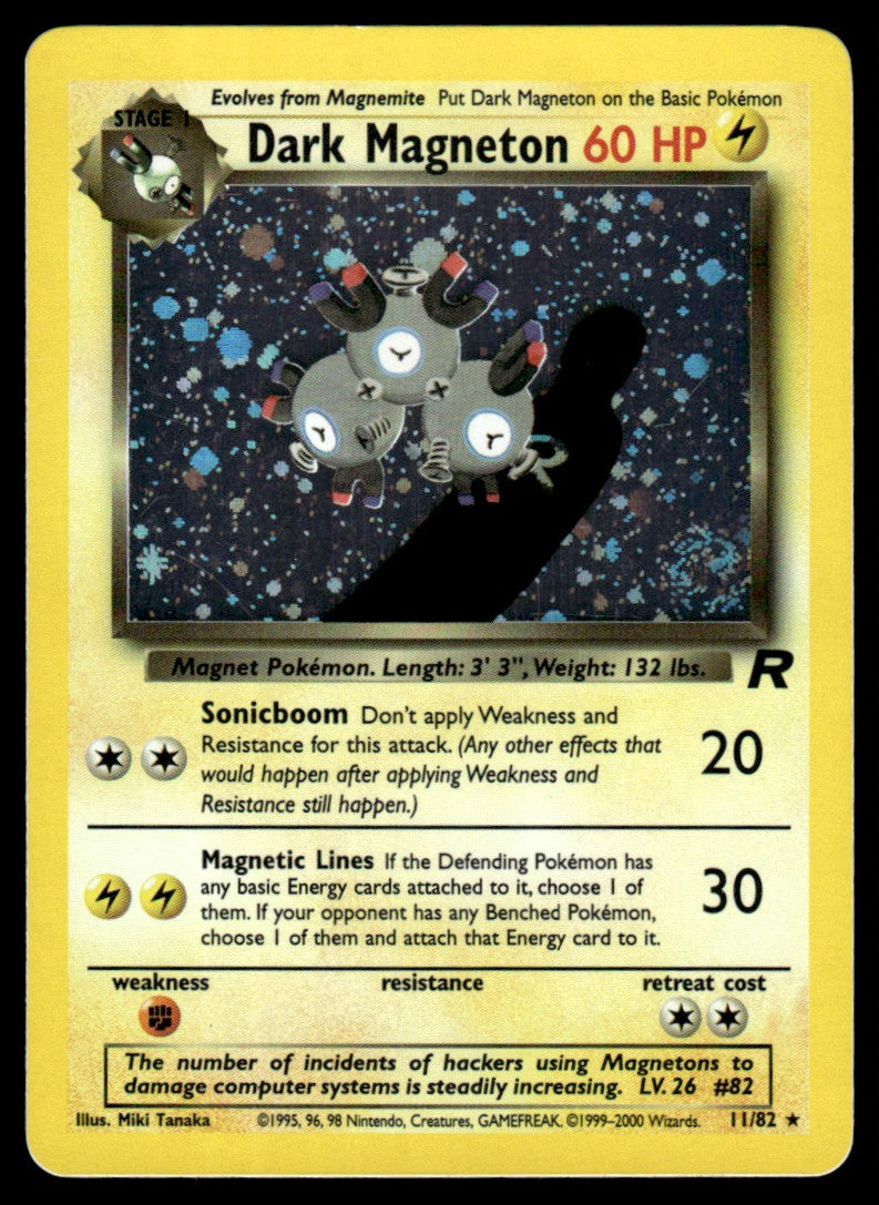 Dark Magneton Holo - NM - Team Rocket