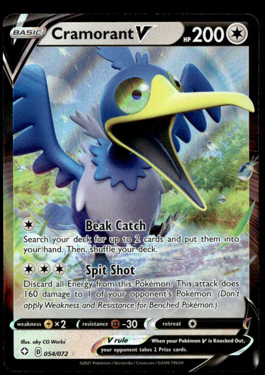 Cramorant V 054/072 - Shining Fates - Sword & Shield