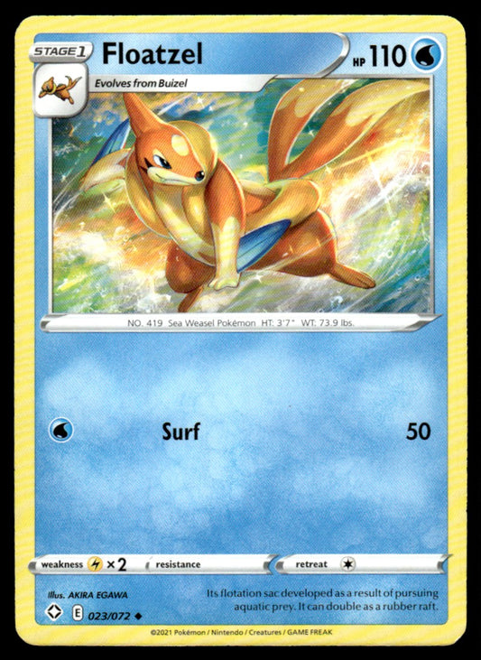 Floatzel 023/072 Uncomon - Shining Fates - Sword & Shield