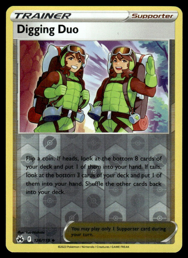 Digging Duo 126/159 Reverse - Crown Zenith - Sword & Shield