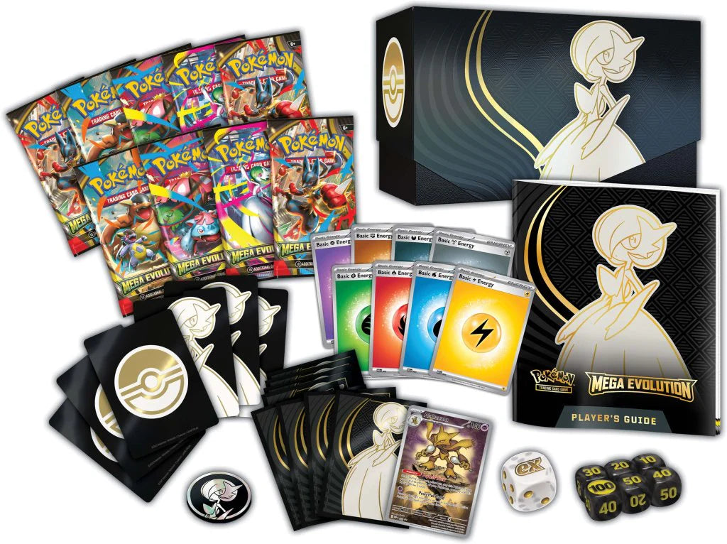 Mega Evolutions - Mega Gardevoir - Elite Trainer Box - Ingles