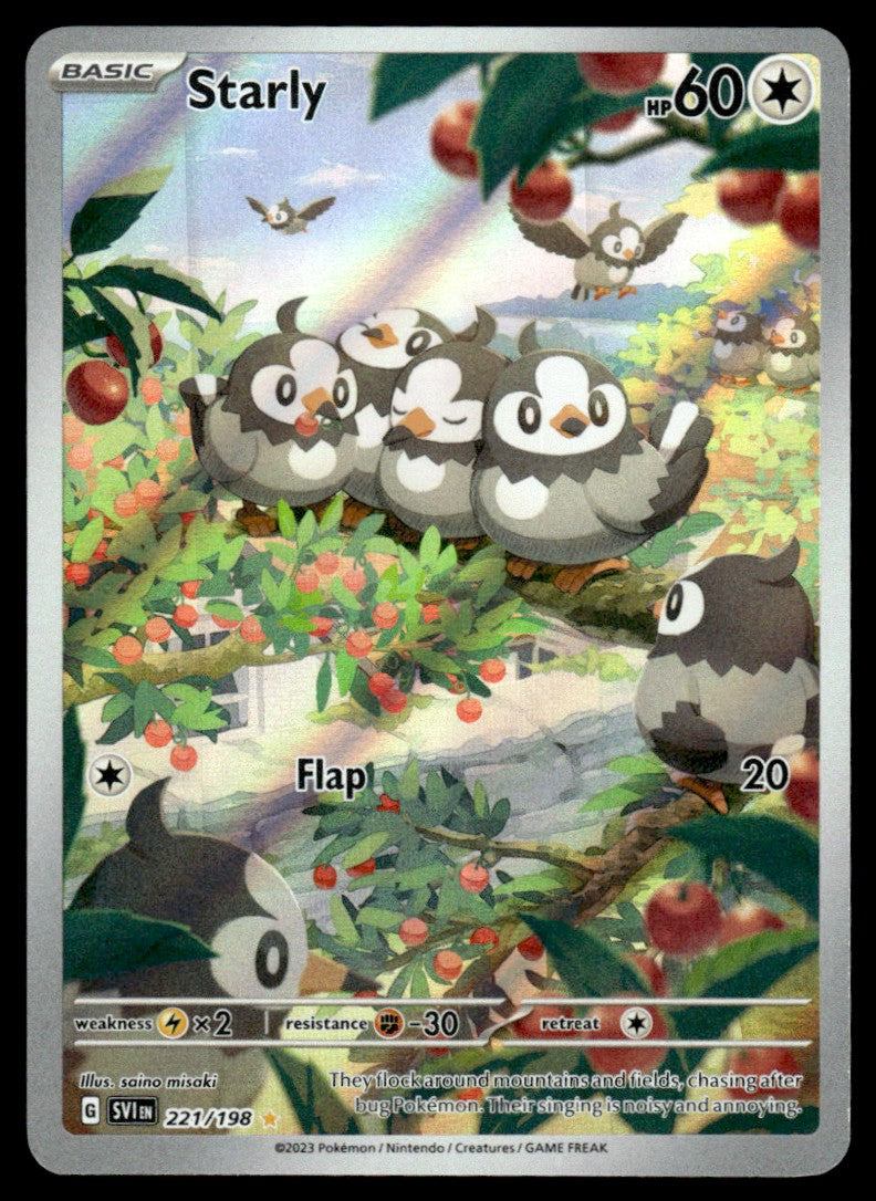 Starly 221/198 - Scarlet & Violet Base Set - Scarlet & Violet