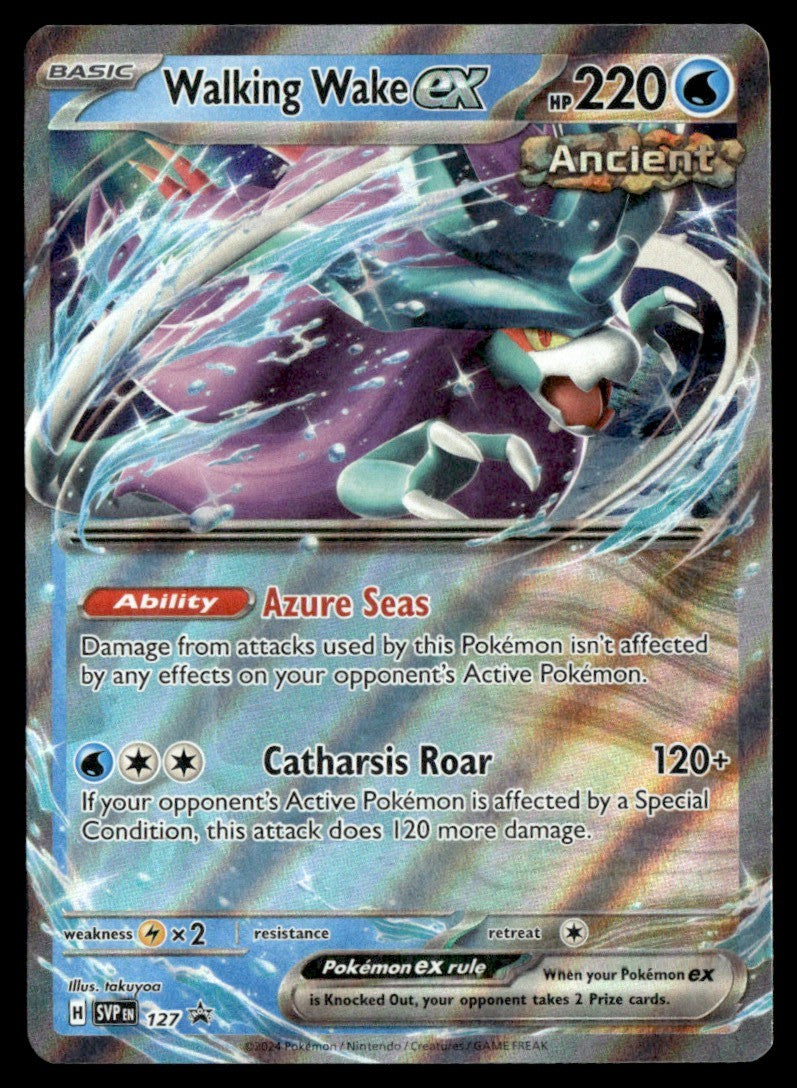 Walking Wake ex 127/PRSV - Scarlet & Violet Promos - Scarlet & Violet