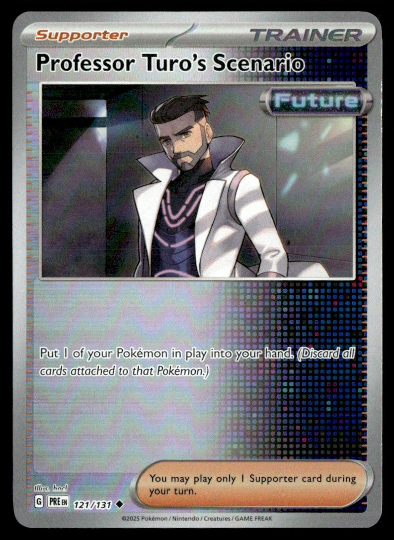 Professor Turo's Scenario (Poke Ball Pattern) 121/131 - Prismatic Evolutions - Scarlet & Violet