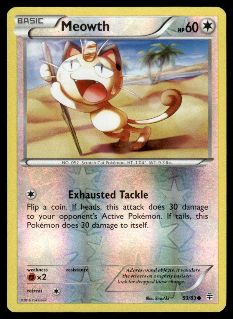 LP - Meowth 53 - Reverse - Generations