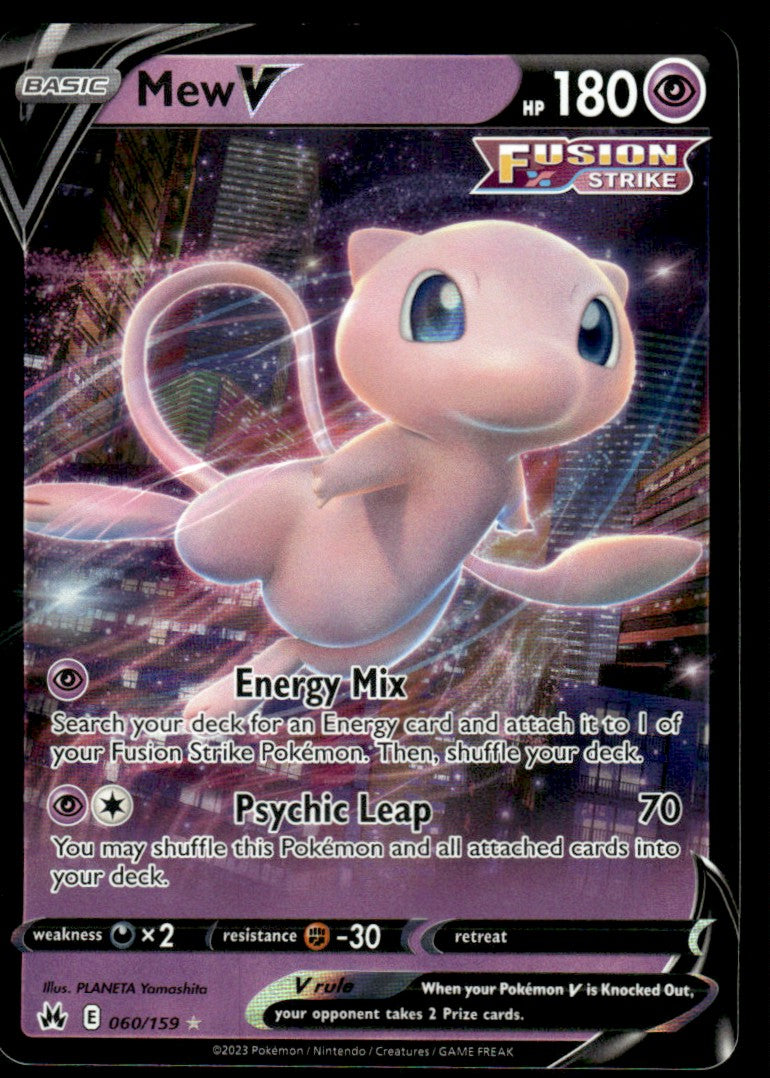 Mew V 060/159 - Crown Zenith - Sword & Shield