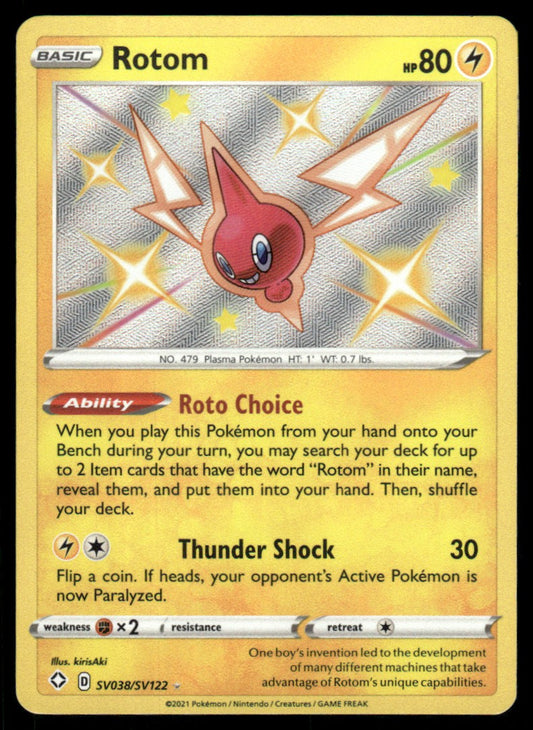 Rotom SV038/SV122 - Shining Fates - Sword & Shield