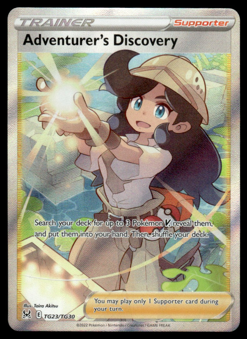 Adventurer's Discovery TG23/TG30 - Lost Origin - Trainer Gallery - Sword & Shield