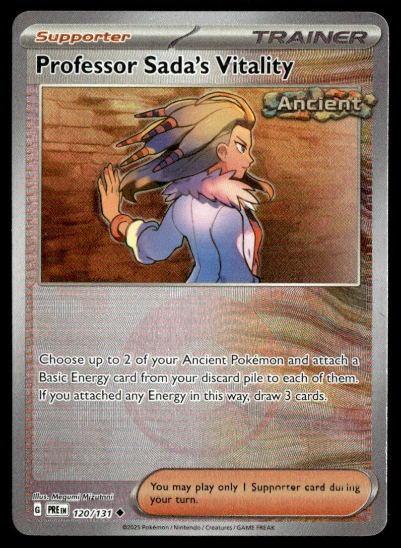 Professor Sada's Vitality (Poke Ball Pattern) 120/131 - Prismatic Evolutions - Scarlet & Violet