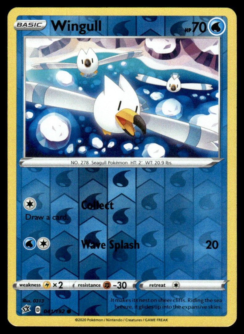 Wingull 041/192 Reverse - Rebel Clash - Sword & Shield