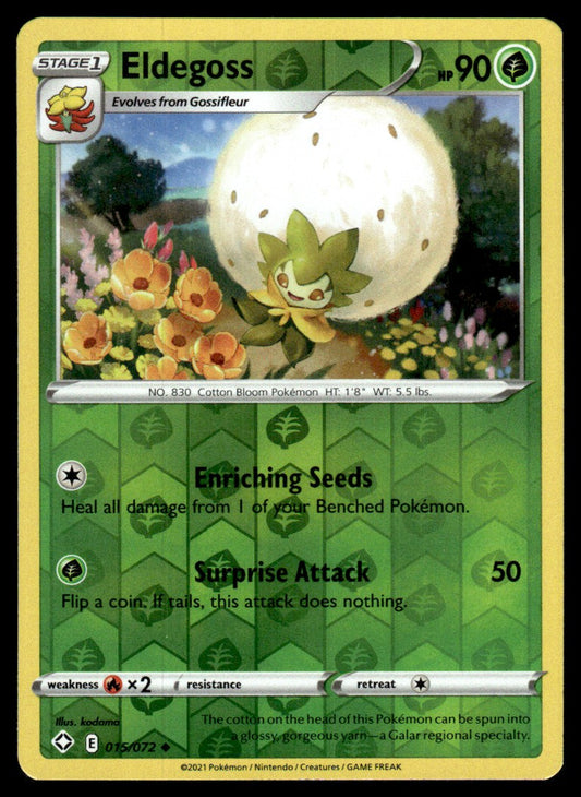 Eldegoss 015/072 Reverse - Shining Fates - Sword & Shield