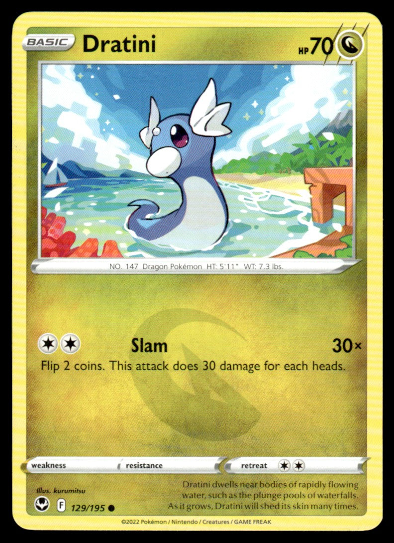 Dratini 129/195 Comun - Silver Tempest - Sword & Shield
