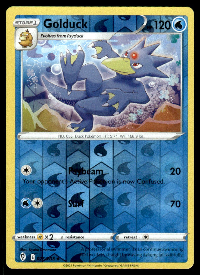 Golduck 025/203 Reverse - Evolving Skies - Sword & Shield