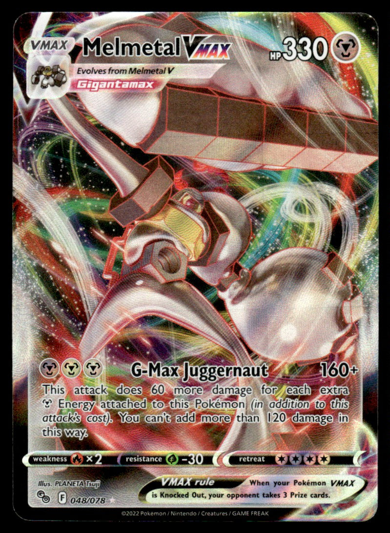 melmetal vmax pokemon card value Melmetal VMAX 048/078 - Pokémon GO