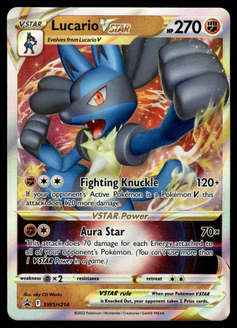 Lucario VSTAR SWSH214 - Sword & Shield Promos - Sword & Shield